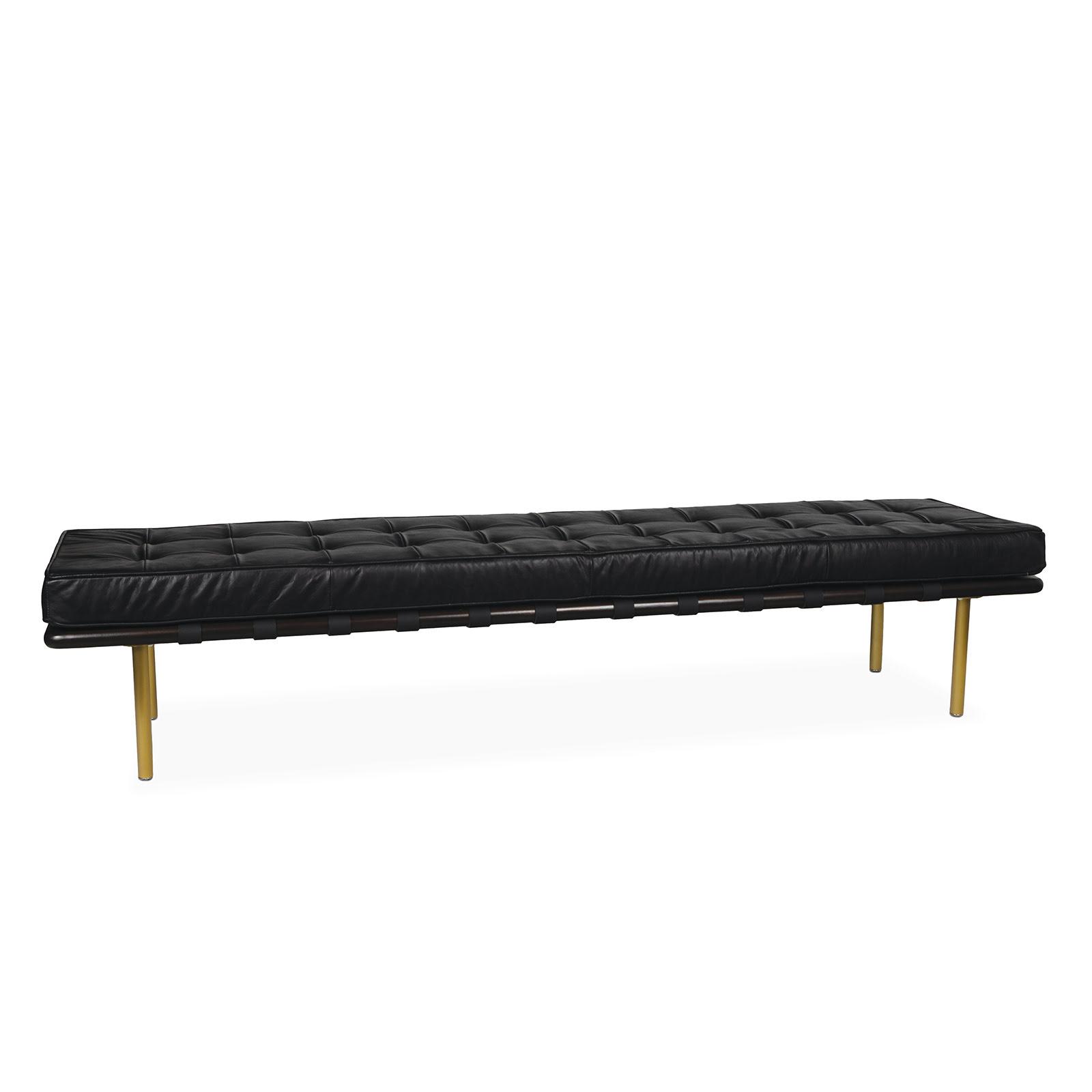 Regina Andrew Tufted Gallery Bench Cigar
